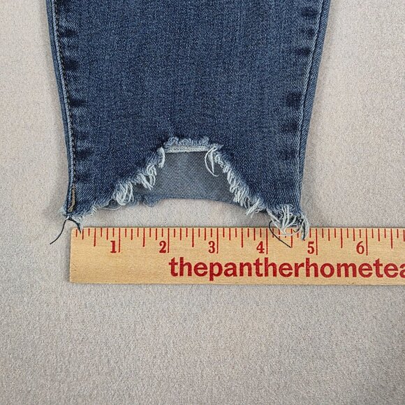 KUT from the Kloth Jeans Womens 16 Blue Denim Carlo Ankle Skinny High-Rise - Picture 10 of 12